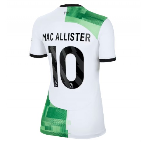 Dámy Fotbalový dres Liverpool Alexis Mac Allister #10 2023-24 Venkovní Krátký Rukáv